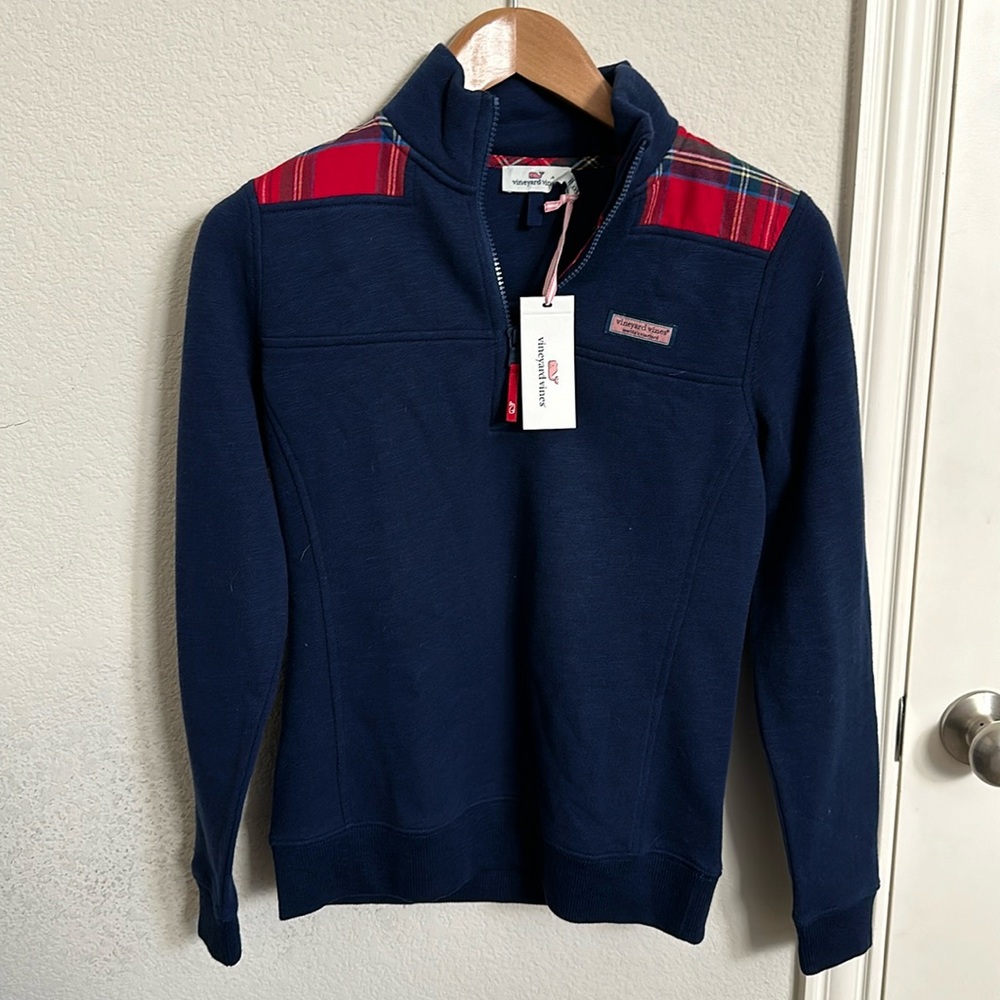 Vineyard Vines Jolly Plaid Classic - Women’s Size XXS